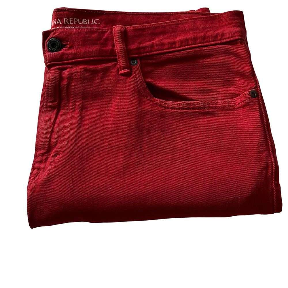 Banana Republic Red Jeans